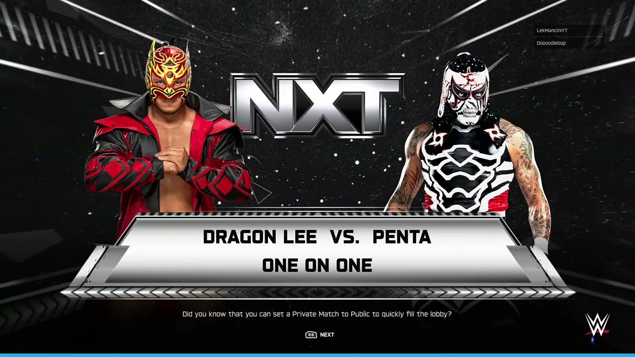 DRAGON LEE defeats Doooodlebop