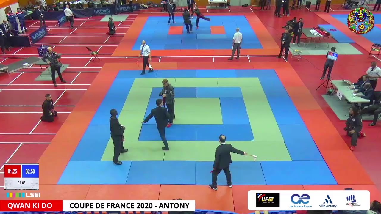 2020 - COUPE DE FRANCE DE QWAN KI DO A  ANTONY