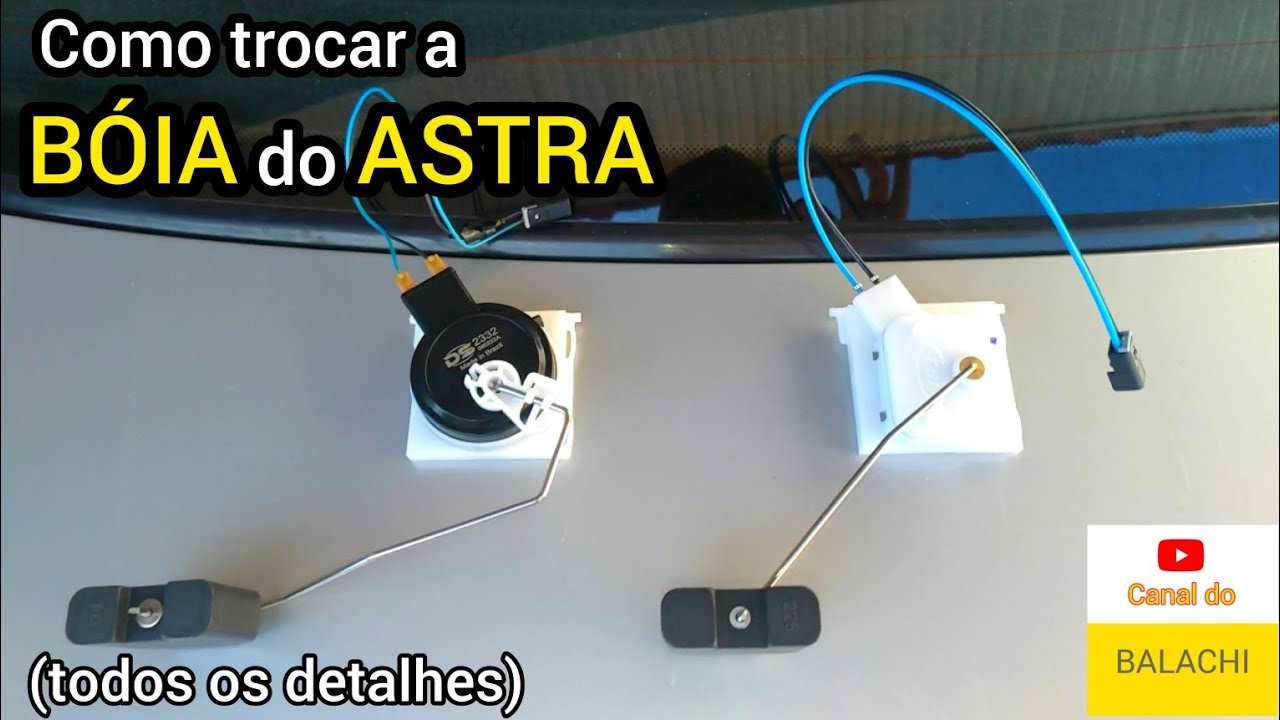 Como trocar a B&Oacute;IA de COMBUST&Iacute;VEL do Astra ⛽ (todos os detalhes)