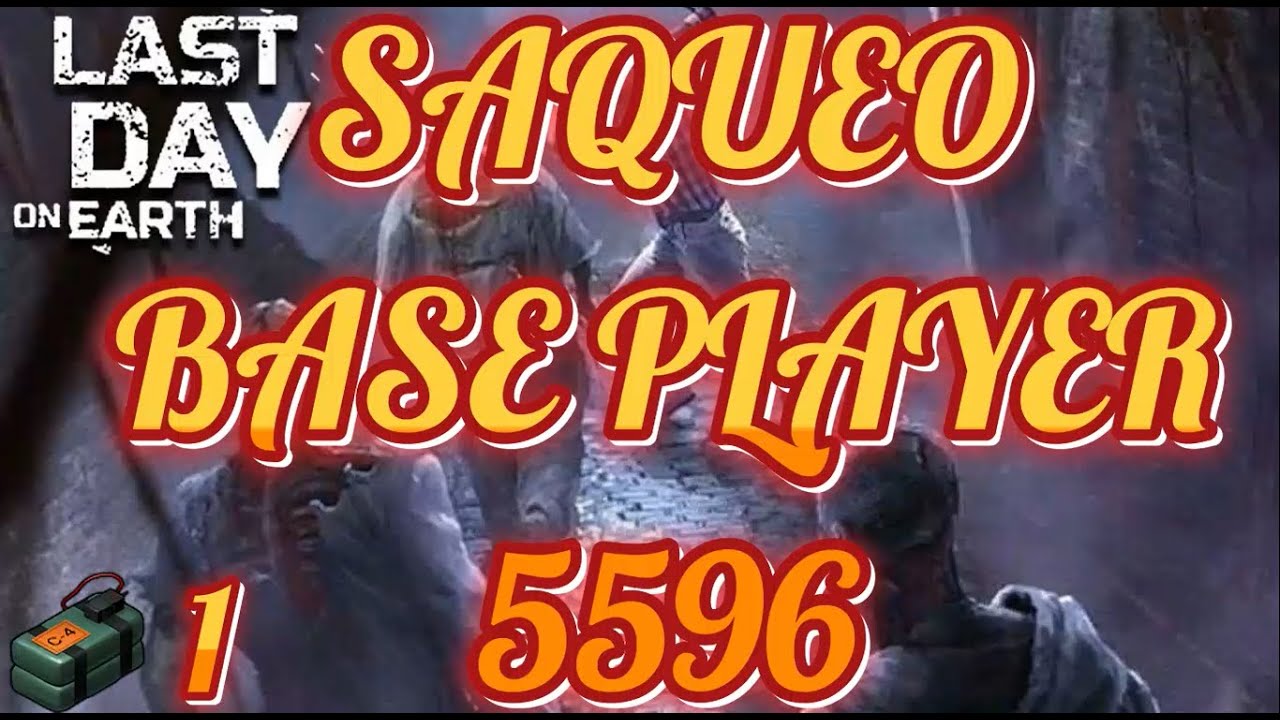 LDOE - SAQUEO BASE PLAYER 5596 | 1 C4 | LAST DAY ON EARTH | JEZA1989 | BASE SUPER F, 1 DE ACERO Y YA