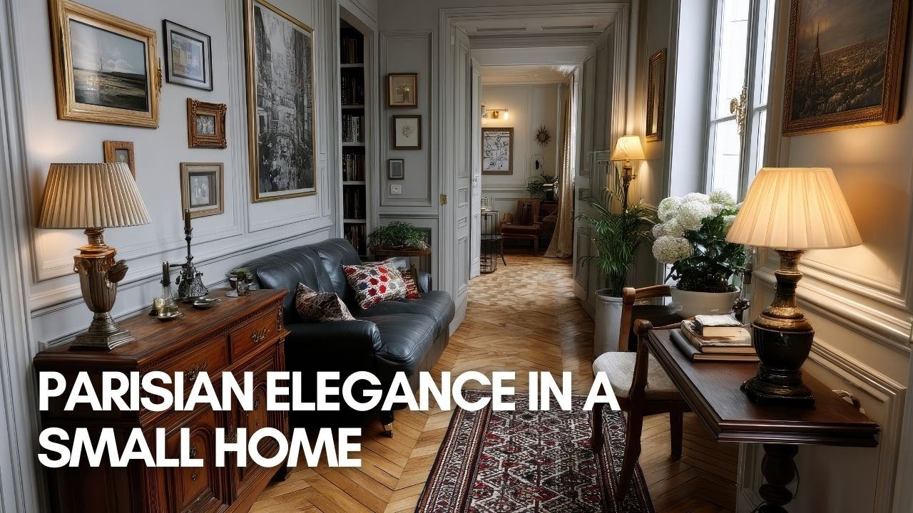 Parisian Elegance in a Small Home | How to Make Every Inch Feel Spacious & Opulent