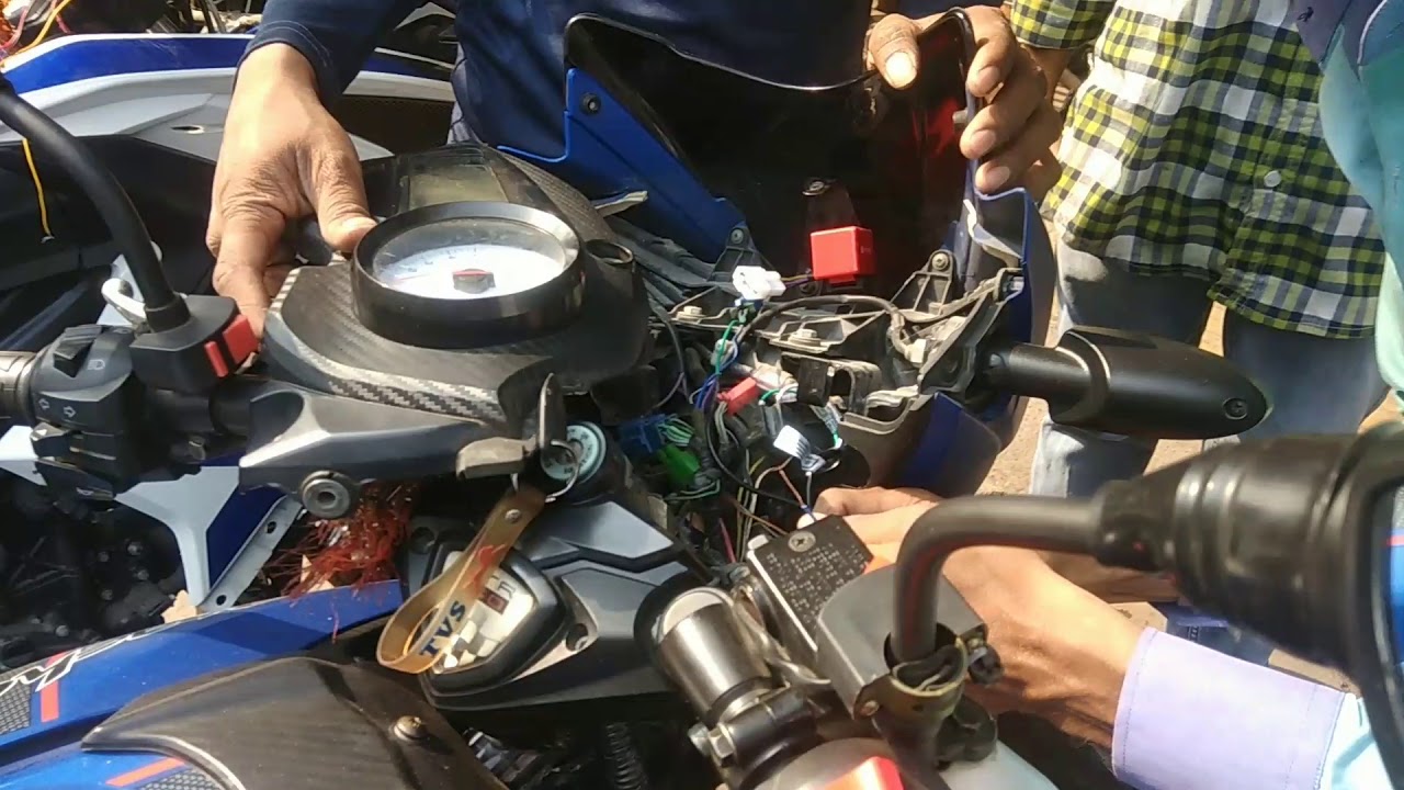 Apache 160 LED Headlight install