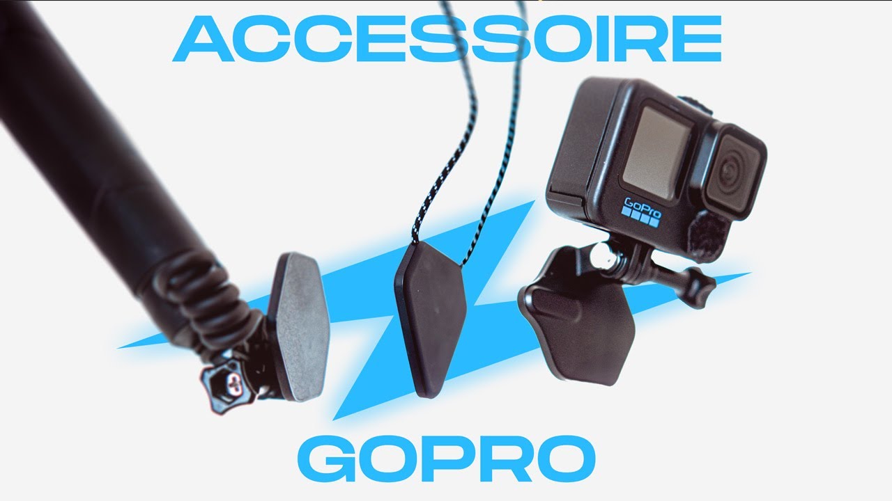 Mon accessoire GoPro pour rester + discret et rapide