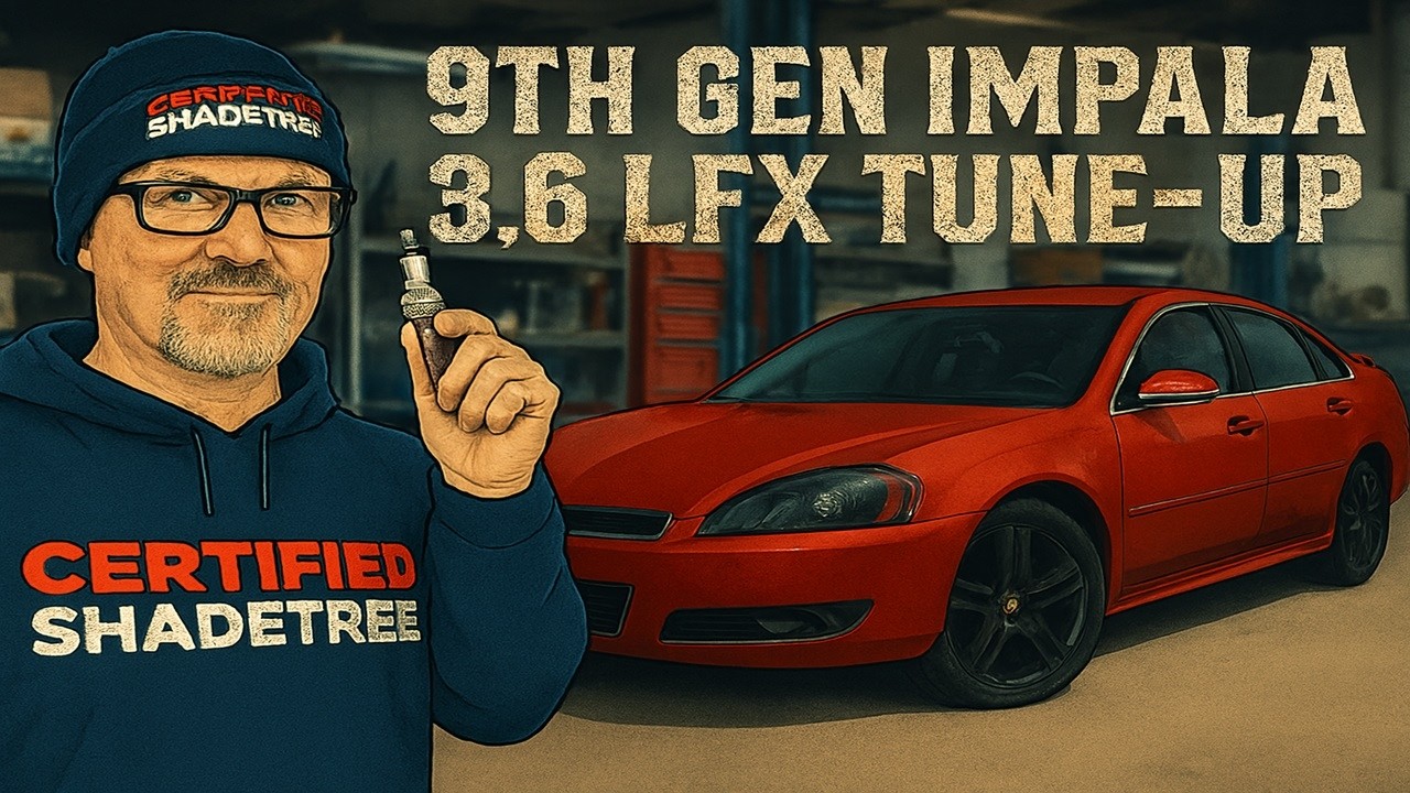 2012+ Impala 3.6 LFX Full Engine Tune Up - Plugs, Coils, O2 Sensors, MAF Sensor & TB Cleaning