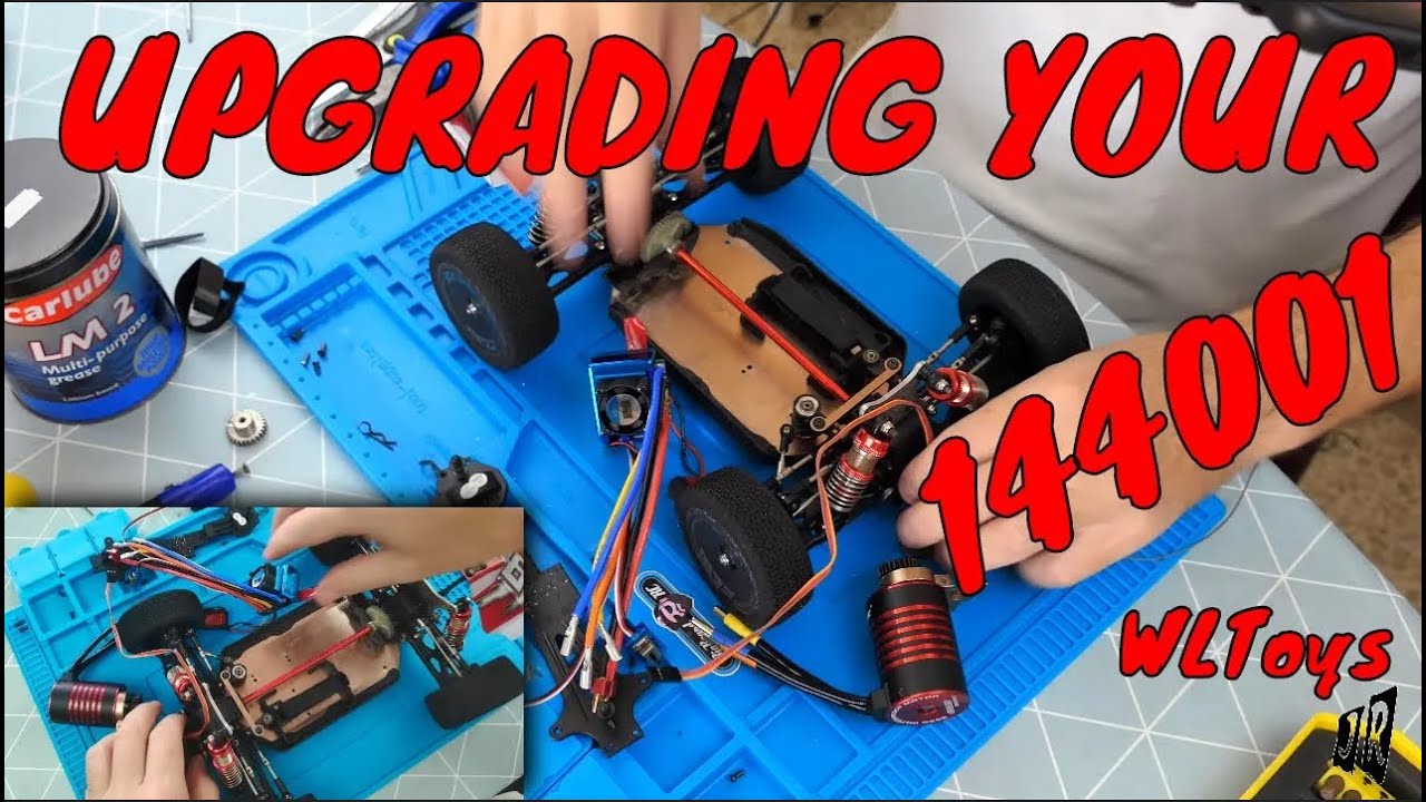 Upgrading the 144001 with a new Motor, Esc, Servo and Controller!