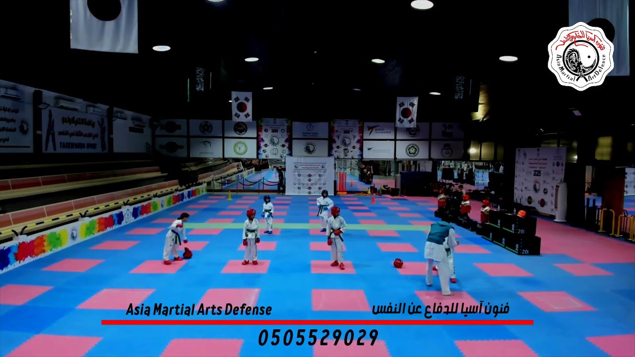 تمرين كاراتيه للاطفال - جدة نادي فنون اسيا