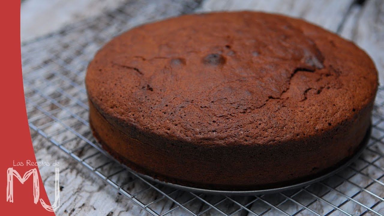 Bizcocho de chocolate: base para tartas
