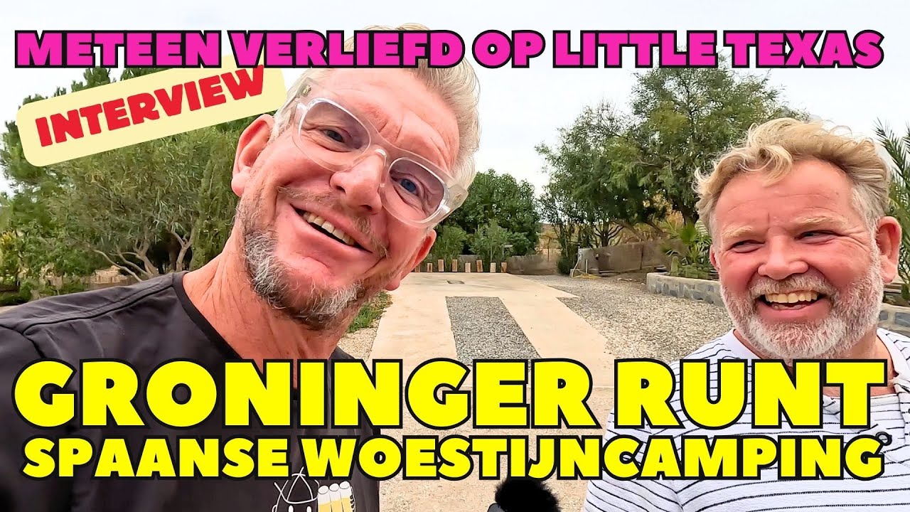 CAMPERPLEK TABERNAS IN DE WOESTIJN - LITTLE TEXAS - OVERWINTEREN SPANJE - Solo camper - DWVLOGT #255