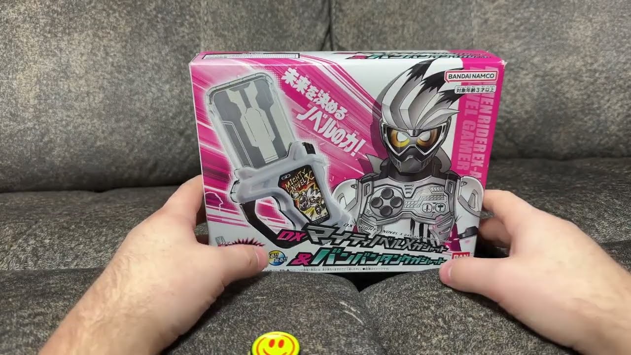 Kamen Rider EX AID Mighty Novel X Gashat & Bang Bang Tank Gashat & Huricane Ninja Gashat [Showcase]