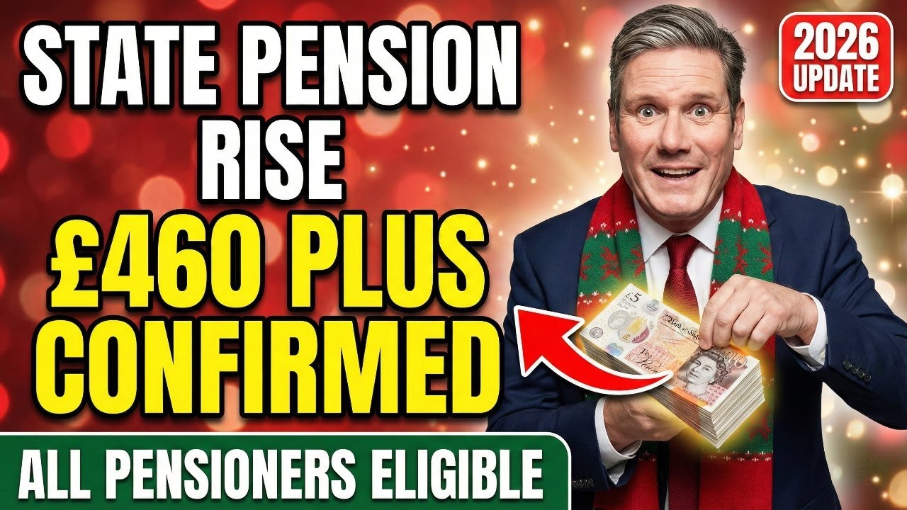 &pound;460+ State Pension Rise Confirmed | Triple Lock Shock & Tax Warning for 2026