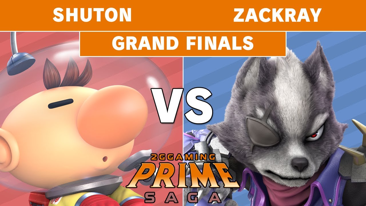 2GG: Prime Saga SST | Shuton (Olimar)  vs GW | Zackray (Wolf, Lucina) Grand Finals - Smash Ultimate