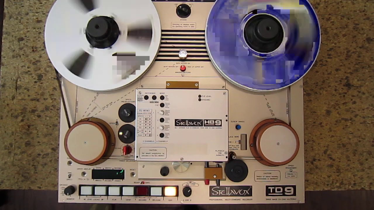 New Stellavox PRO TD9 Recorder - Basic Features Demo II. - International Tape Orientation