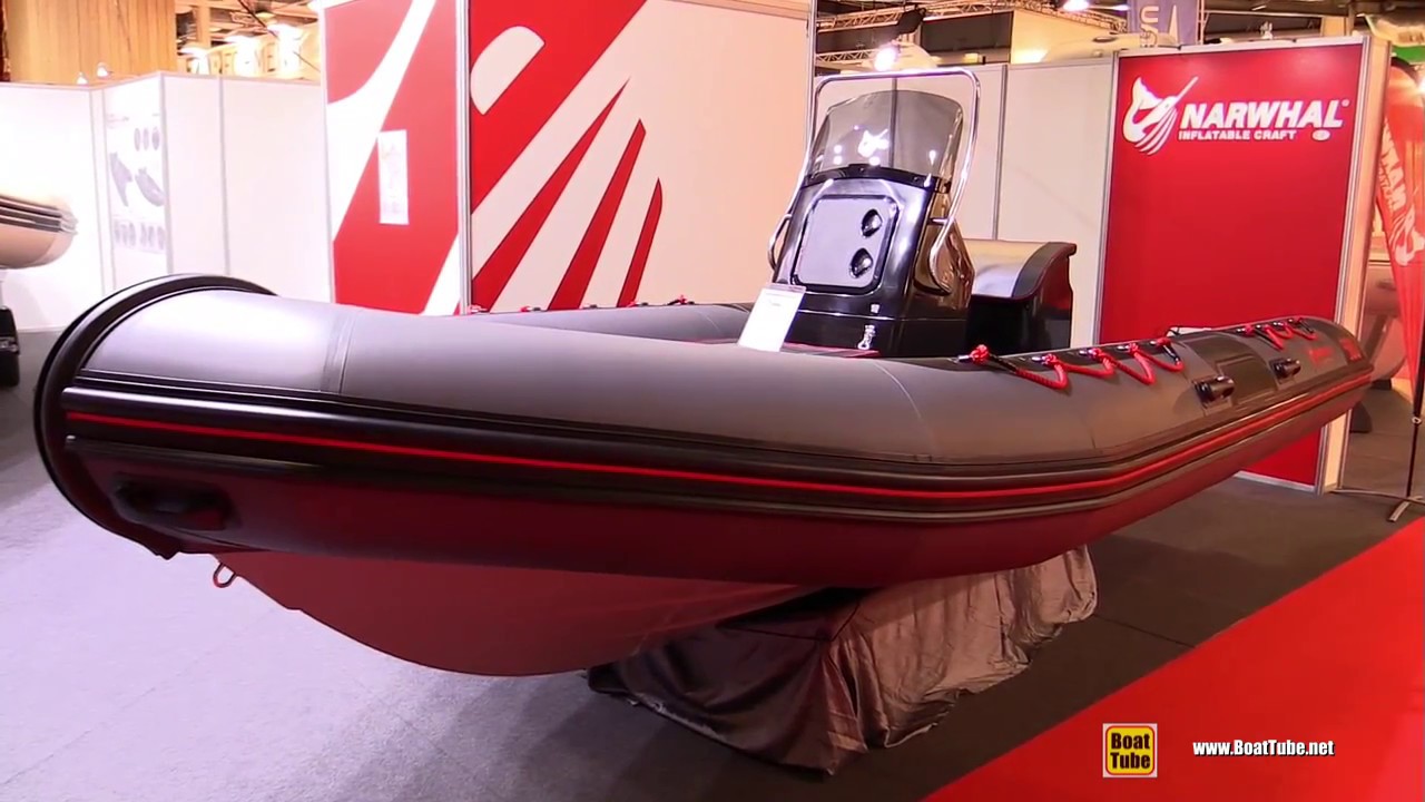 2017 Narwhal Inflatable Craft HD 580 Heavy Duty - Walkaround - 2016 Salon Nautique Paris
