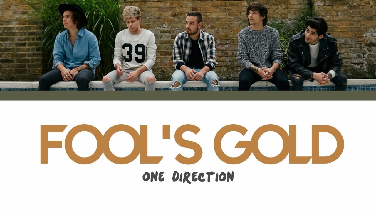 ONE DIRECTION - FOOL'S GOLD lyrics (Color Coded)