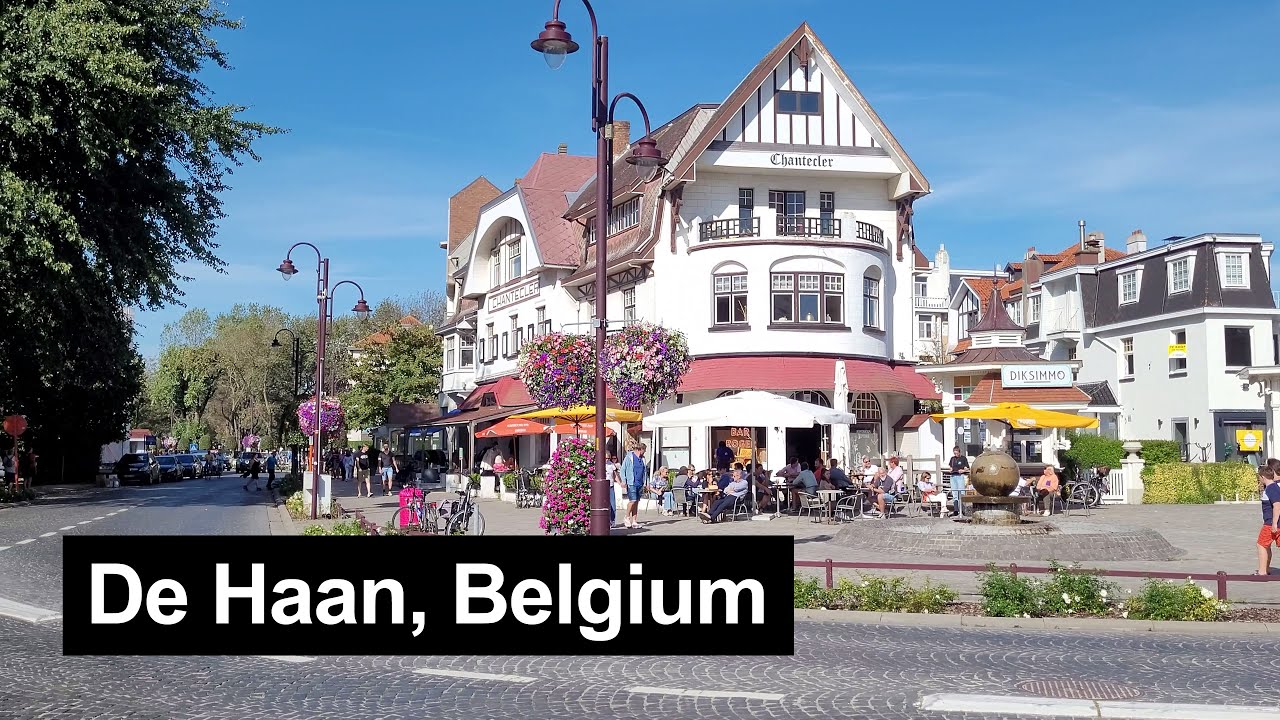 De Haan (Belgium) walking tour, 1st October 2023 [4K]