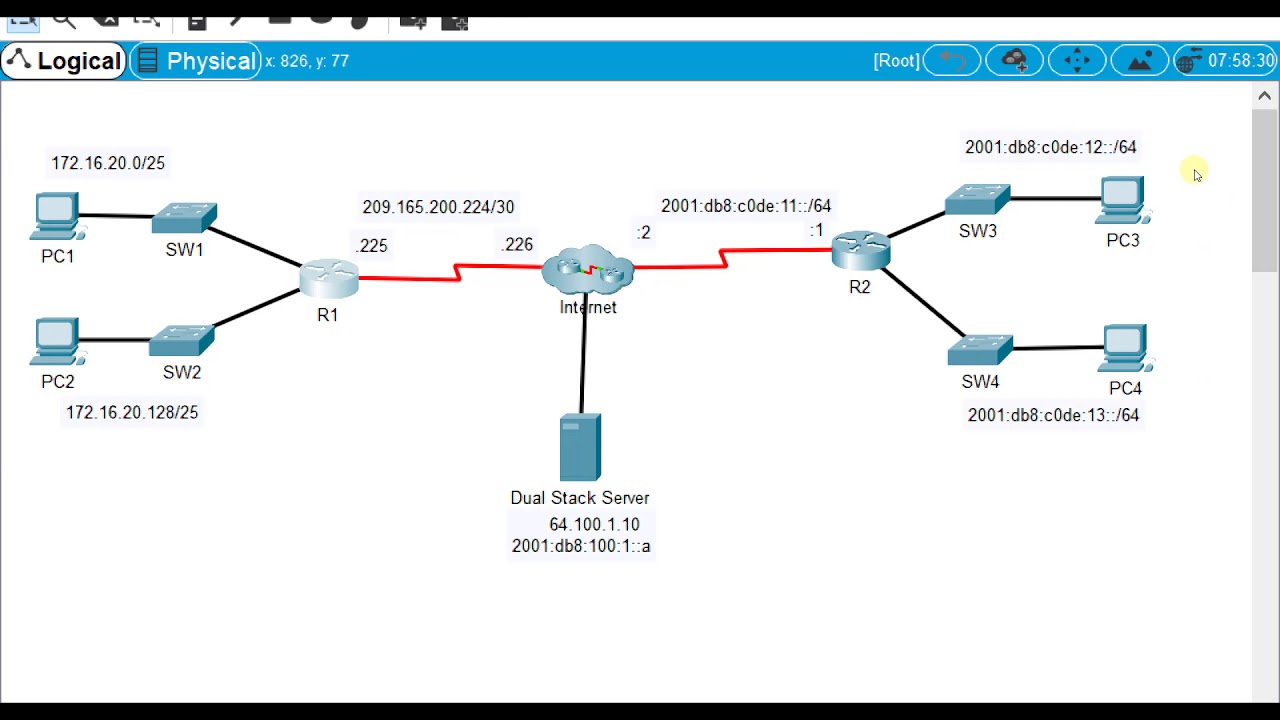 Packet Tracer 1.5.10 - Verify Directly Connected Networks