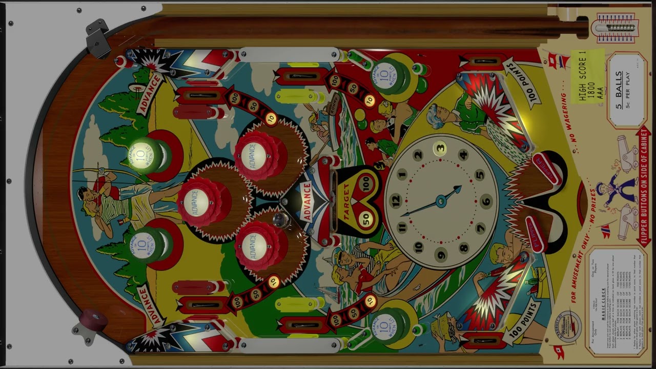 Magic Clock (Williams 1960) VPX