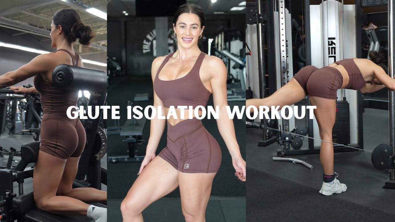 ifbb pro raw glute day | training + coaching + mastering glute isolation & execution