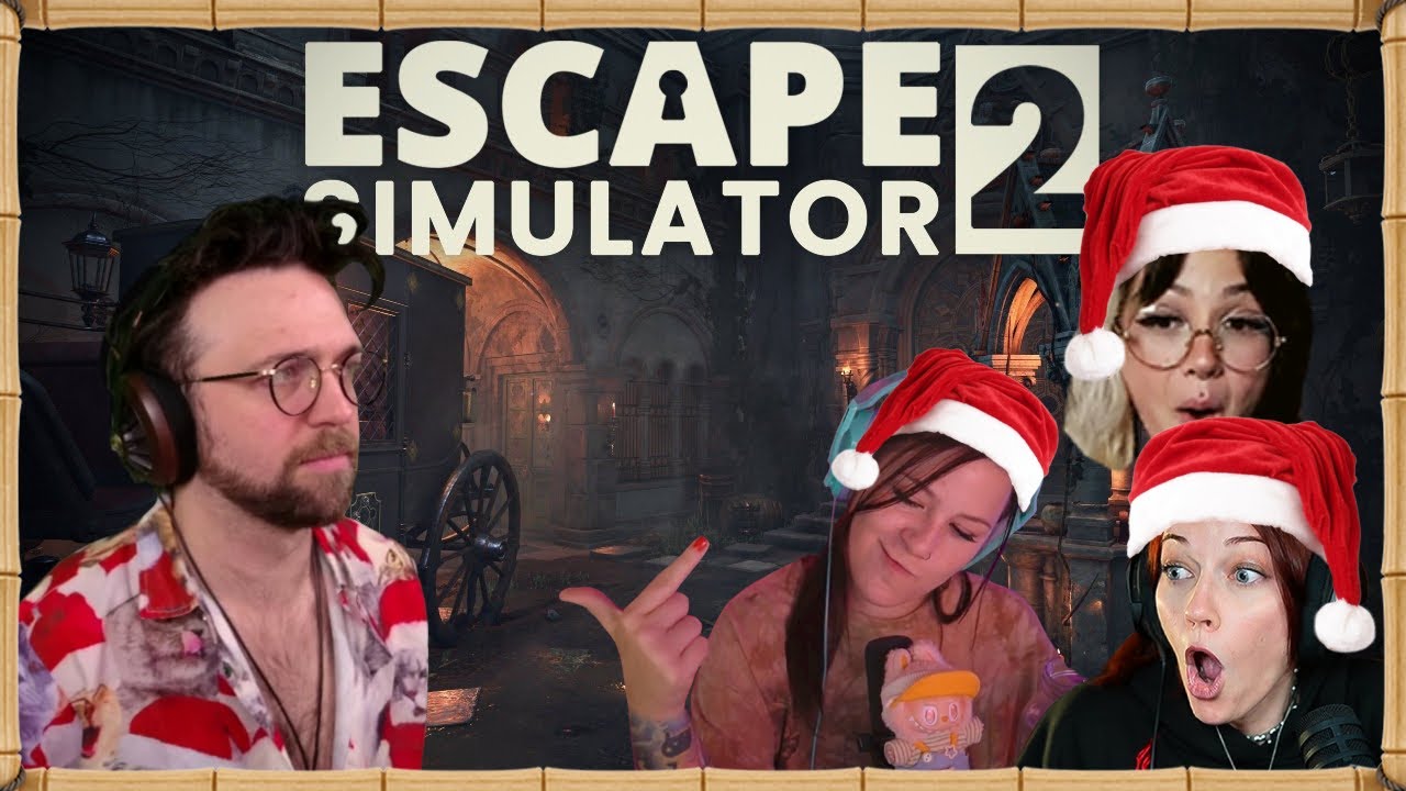 ESCAPING WITH FRIENDS | Escape Simulator 2