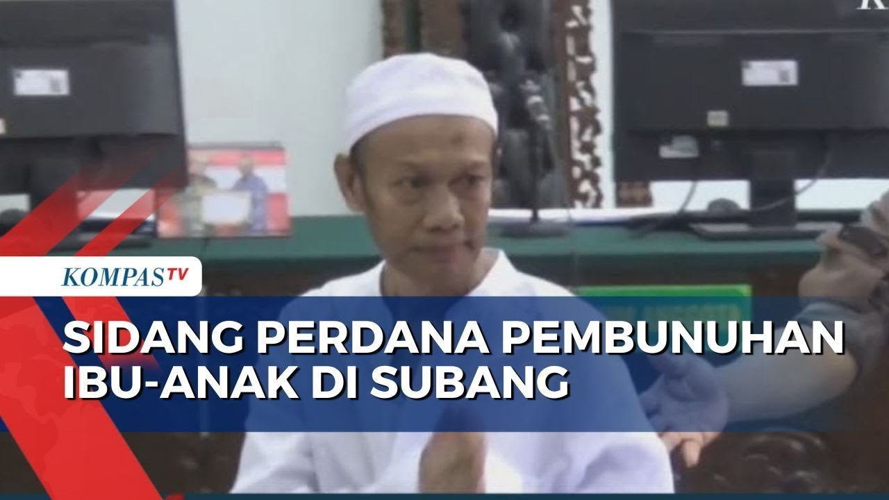 Sidang Perdana Yosep, Tersangka Pembunuhan Ibu dan Anak di Subang