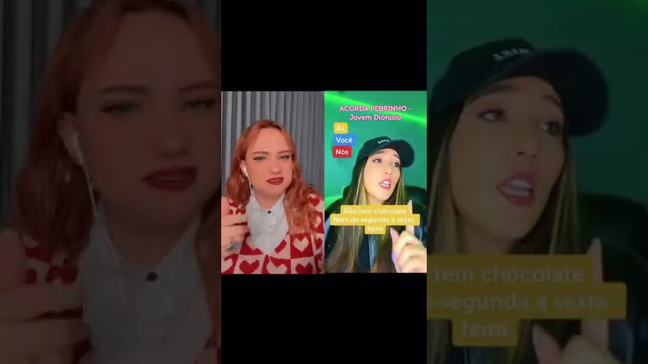 DUETO: Acorda Pedrinho - Rafaella Meirelles e Gabi Veloso (Jovem Dionisio tiktok)