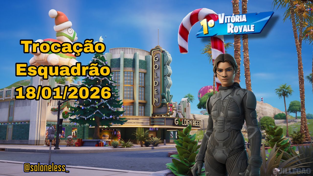 Trocação Esquadrão | 18/01 | Vitória Royale 👑
