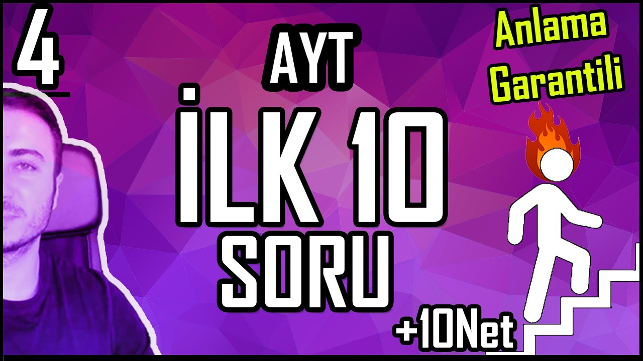 AYT ilk 10 Soru Serisi-4 / Mantık