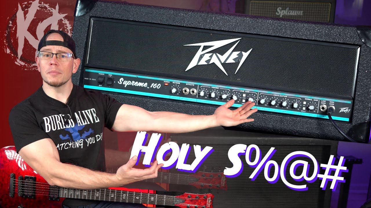 OG High Gain Solid State GOAT | Peavey Supreme 160