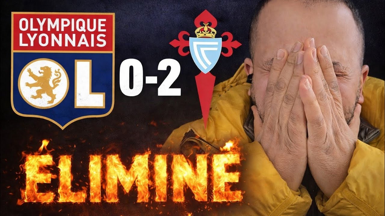 Dégueulasses Debrief Lyon OL 0-2 Celta Vigo. Niakhate rouge de honte. #lyon #football #europaleague