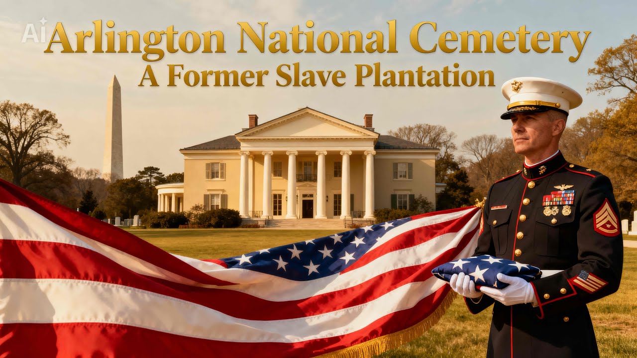 Арлингтонское национальное кладбище: бывшая плантация рабов #arlingtonnationalcemetery #slavehistory