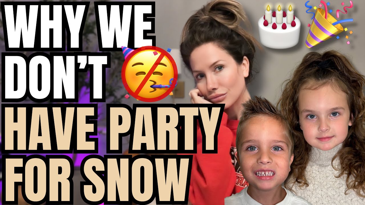 WHY WE DONT HAVE BIRTHDAY PARTIES FOR SNOW + UNBOXING BIRTHDAY GIFT I GOT HER