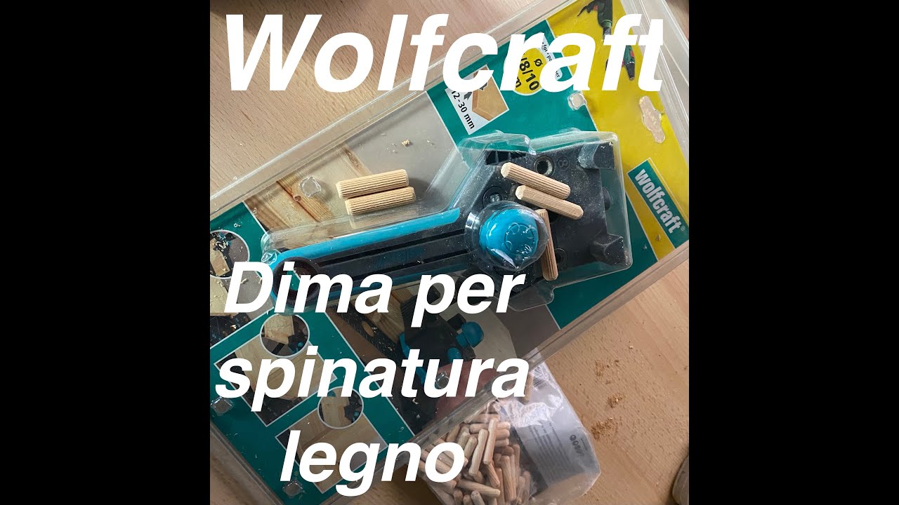 Dima/Guida per spinatura Wolfcraft