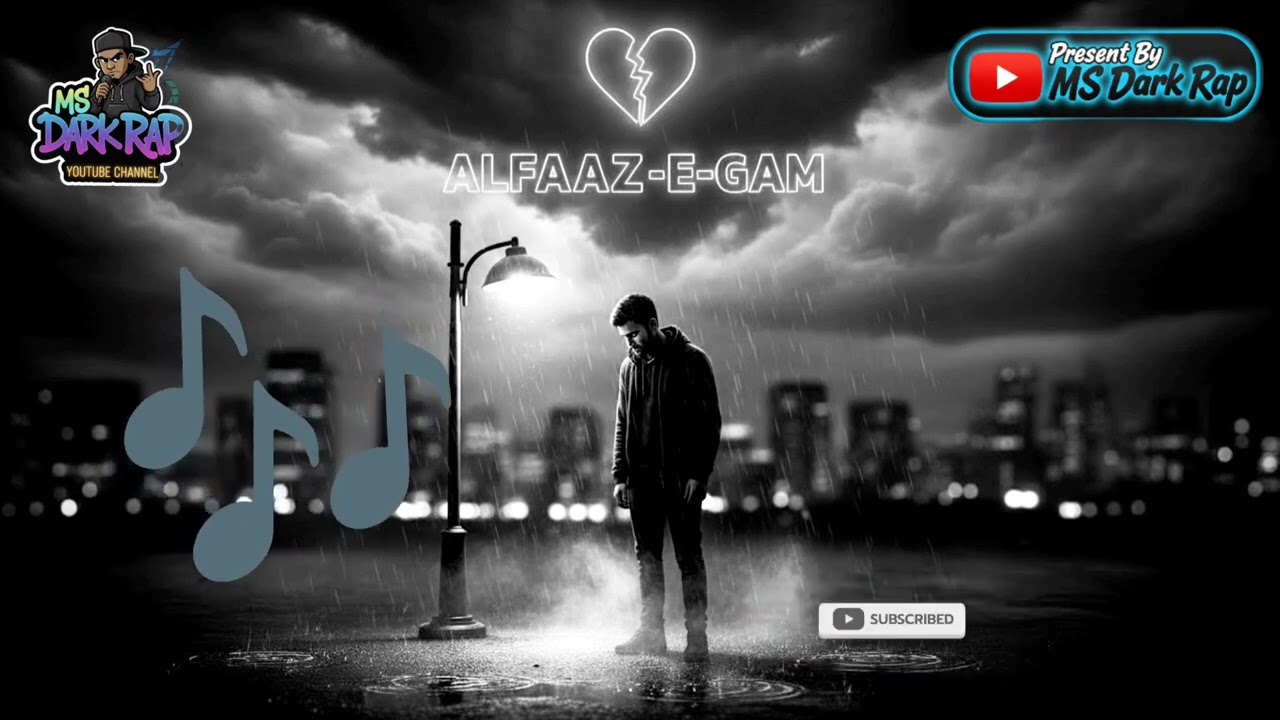 Alfaaz-E-Gam | Emotional Sad Rap Song 2026 | Heart Touching Hindi Rap