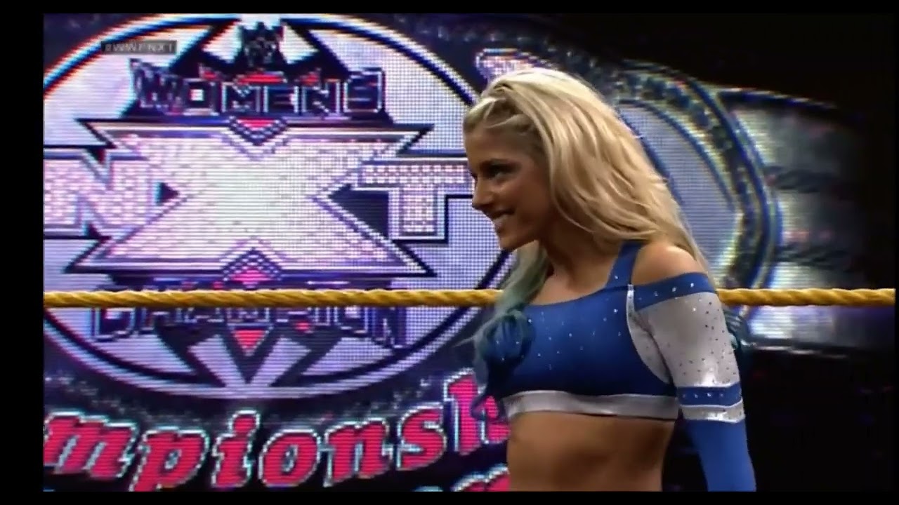 Alexa Bliss Debut match  vs Alicia Fox