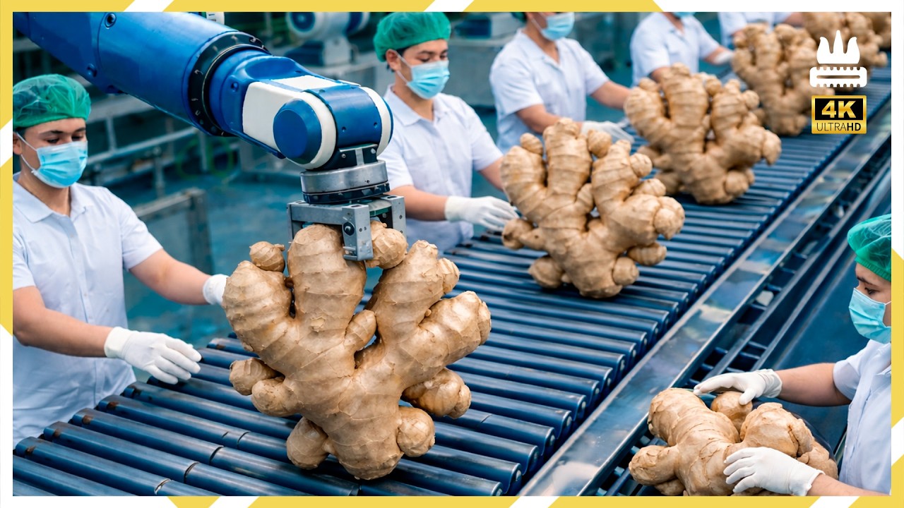 Eggplant Factory: How it is Cut on an Industrial Scale