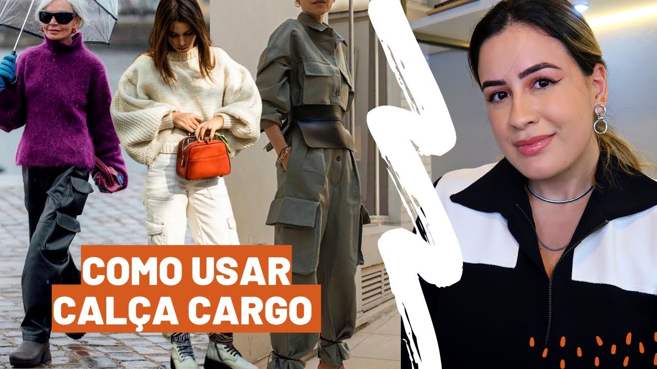 TENDÊNCIA: Looks com CALÇA CARGO - o shape do momento 🔥🔥