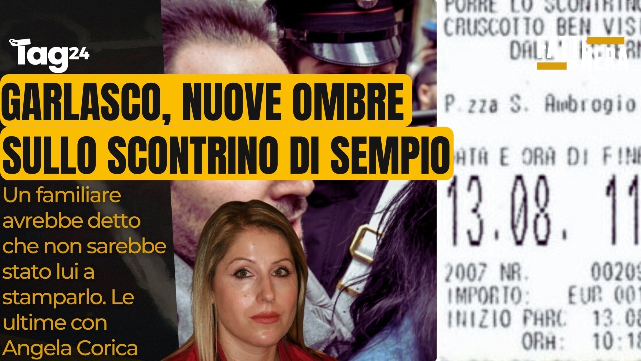 Garlasco, nuove ombre sullo scontrino di Sempio: le ultime con Angela Corica (Giallo)