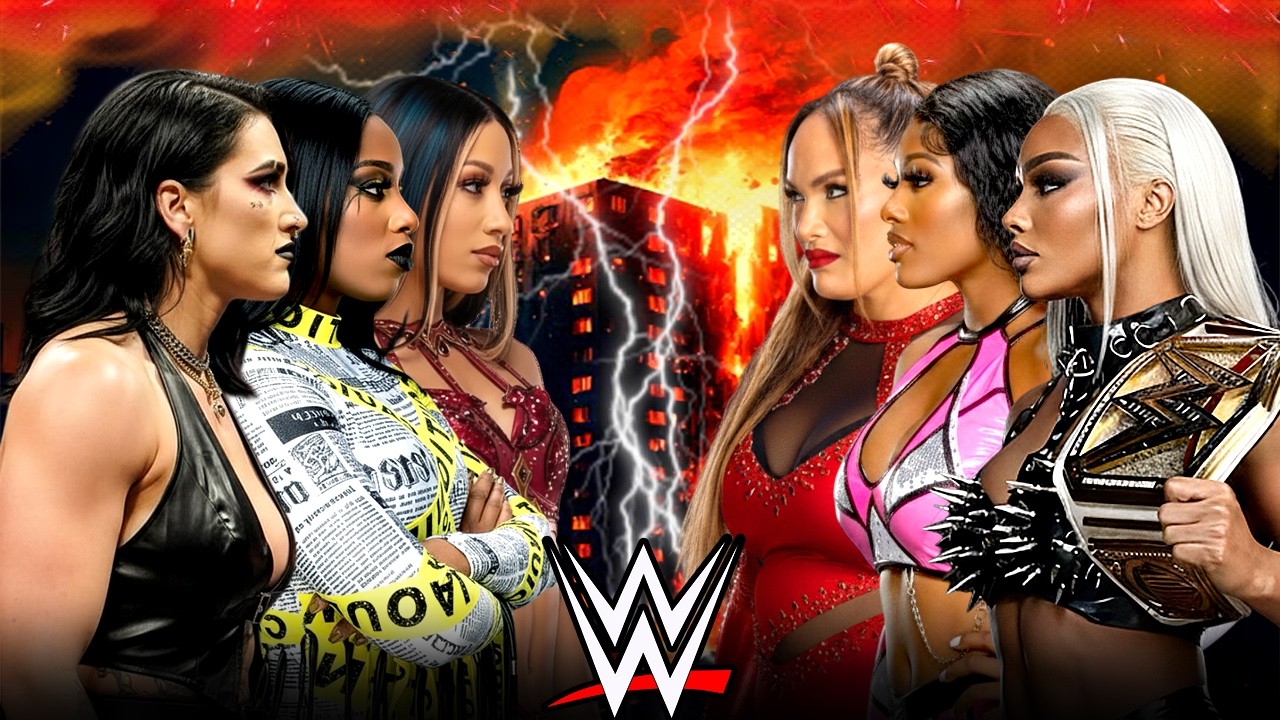 Full Match Rhea Ripley Naomi & Sasha Banks vs Jade Cargill Nia Jax & Lash Legend | Feb-24-2026