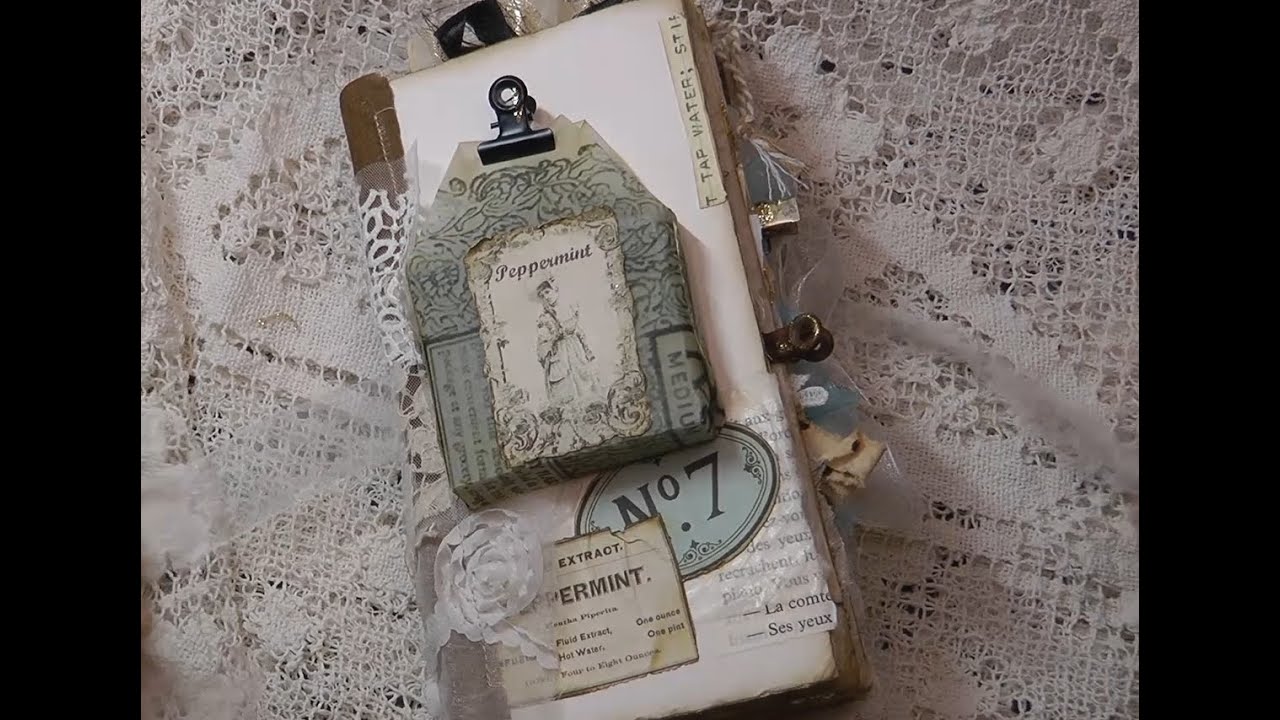the soapmakers daughter - a shabby chic junk journal (SOLD)