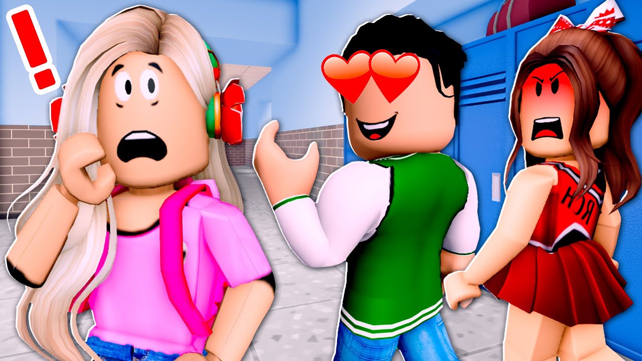 Парень популярной девушки влюблён в меня! (Roblox)