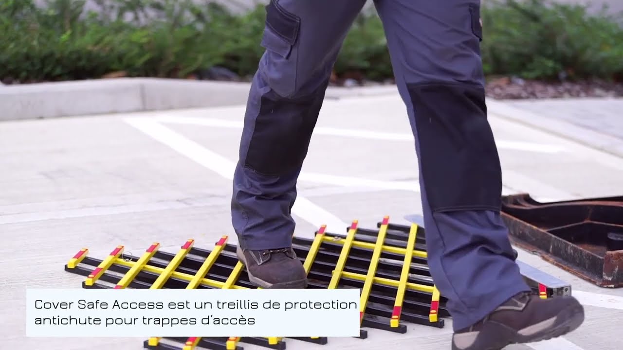 CoverSafe Access  :  Treillis antichute pour trappe d'accès