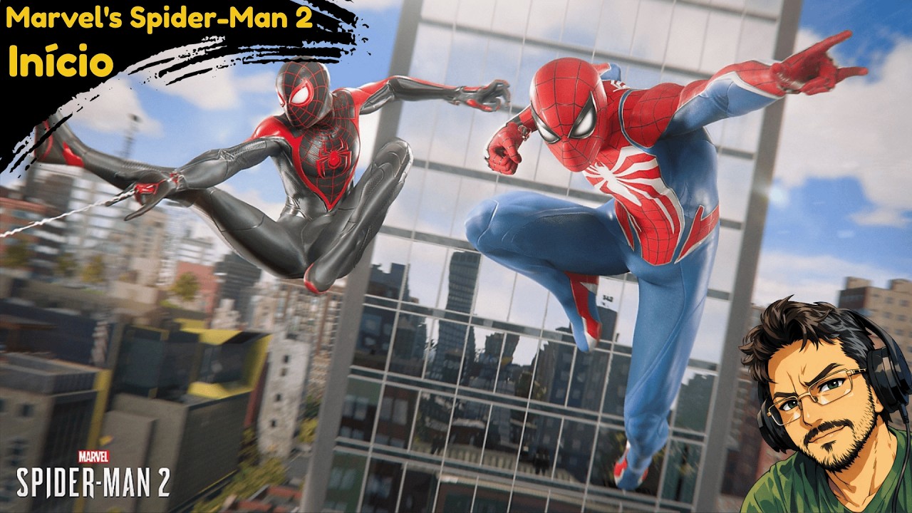 🎮#001 SPIDER-MAN 2 no Youtube e Kick: SeuVag3m / Twitch: SeuVag3m_