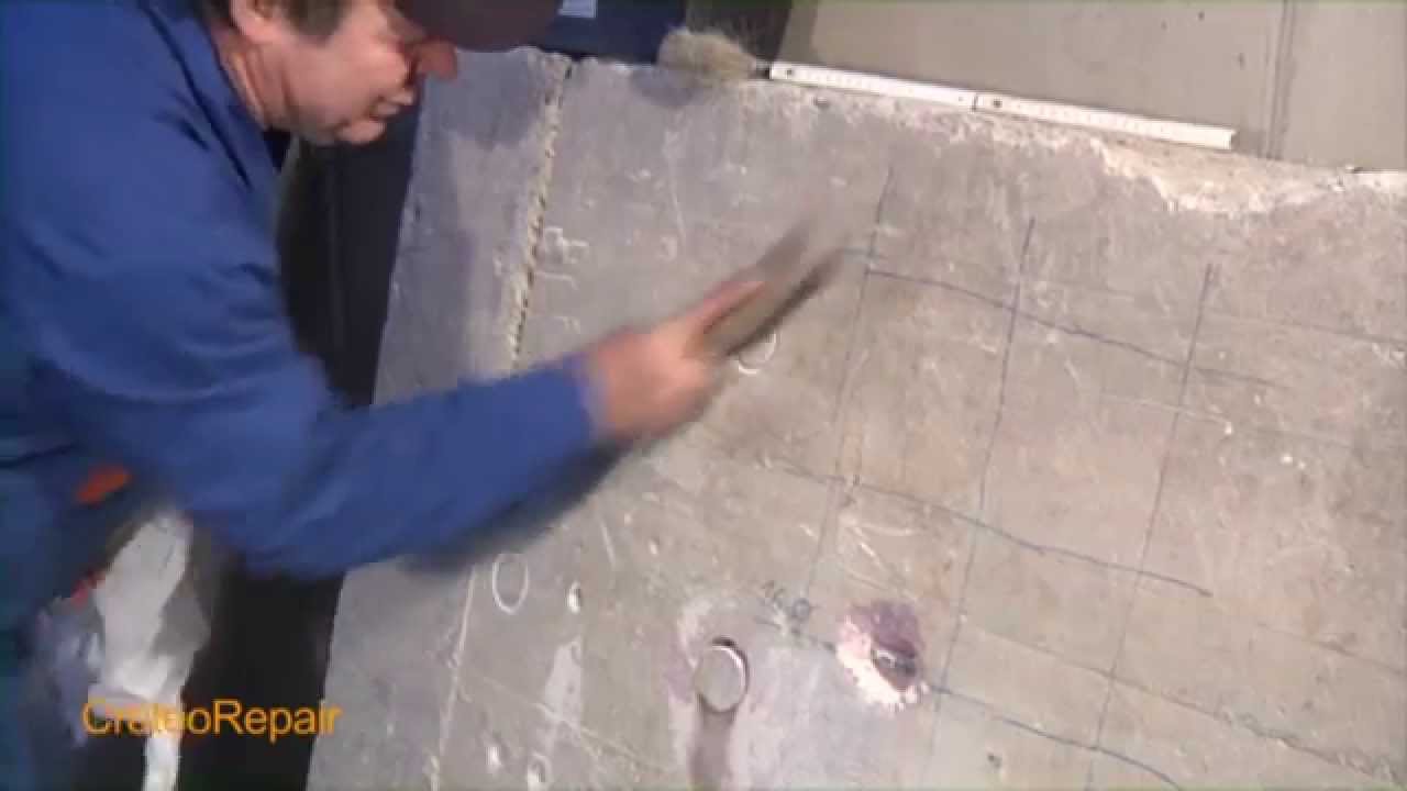 RÖFIX Betoninstandsetzung, Teil 5 von 24, Abreissfestigkeit - Oberfläche unbehandelt