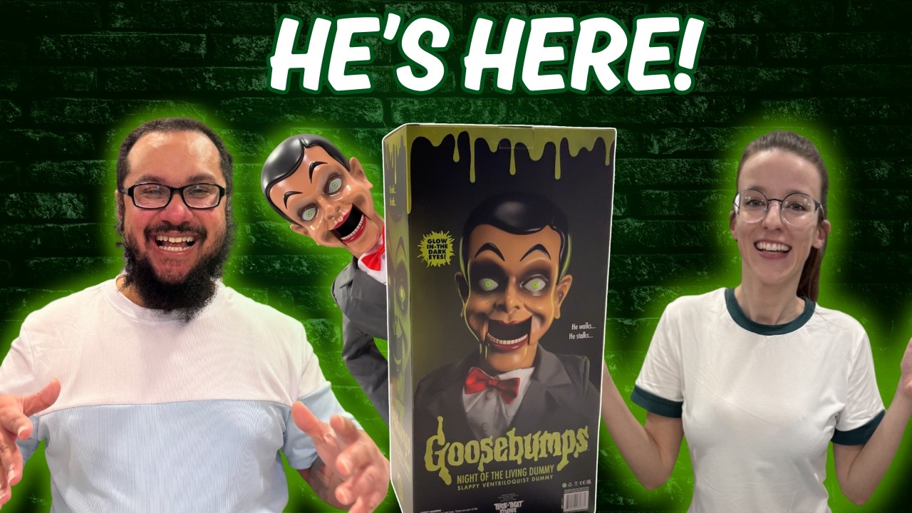 We Bought a Lifesize Slappy from Goosebumps!