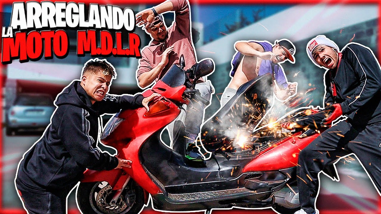 ARREGLO mi MOTO M.D.L.R con TUTORIALES de YOUTUBE!! 🔧🎥 *AHORA SI QUE SOY DE CALLE* [jajalex3]