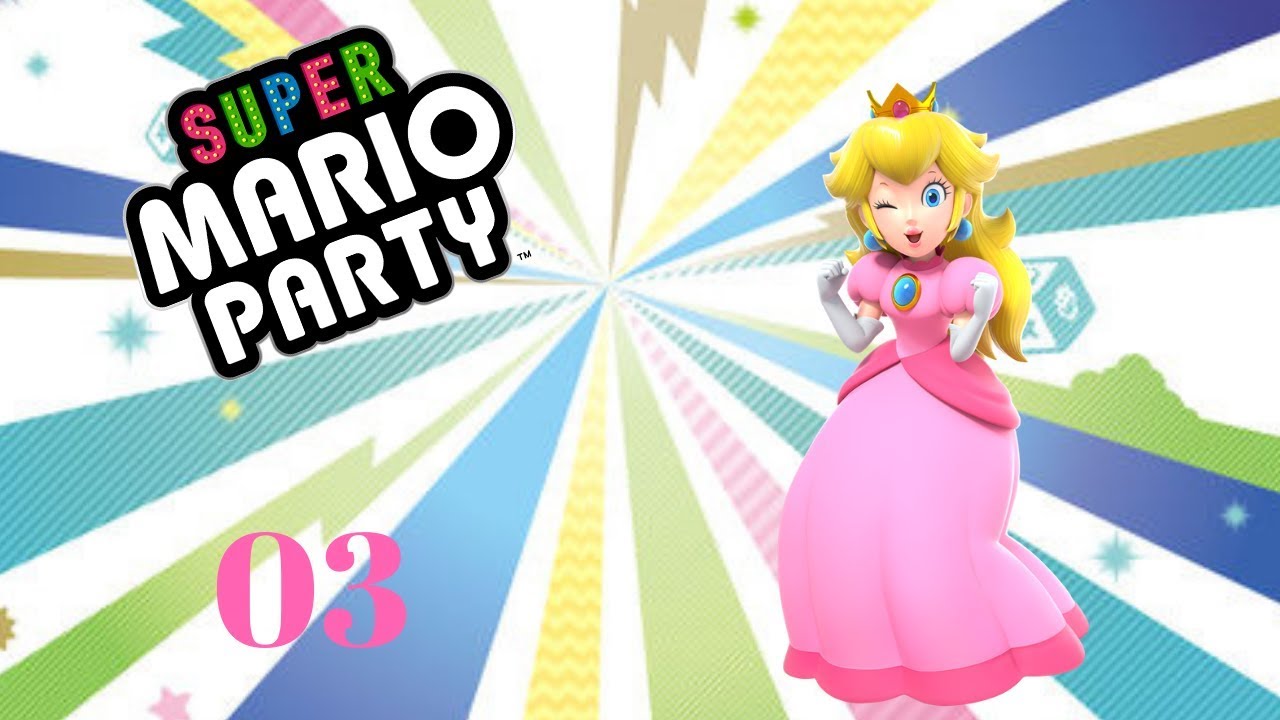 Super Mario Party - Episode 3: Megafruit Paradise (Peach Gameplay)