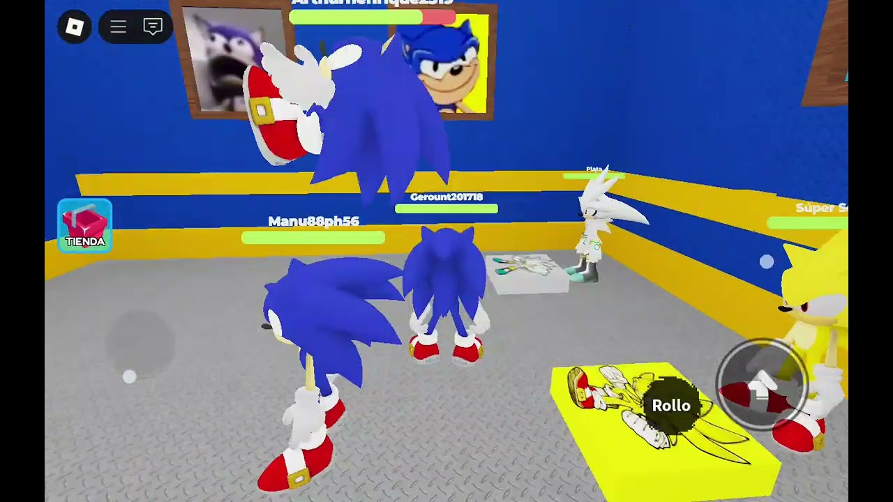 Sonic. Exe Elevador Pisos