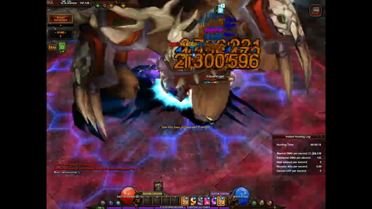 Mu online combo for all classes - auto combo - combo ragefighter muonline 2024 - fastest combo ever