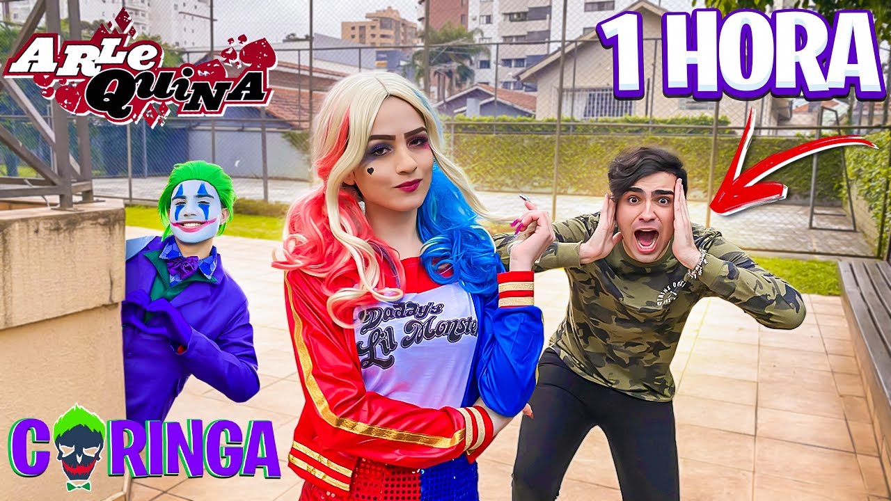 ★ VÁRIOS VÍDEOS DO CORINGA E DA ARLEQUINA EM 24 HORAS !!! ★ FELIPE CALIXTO ★