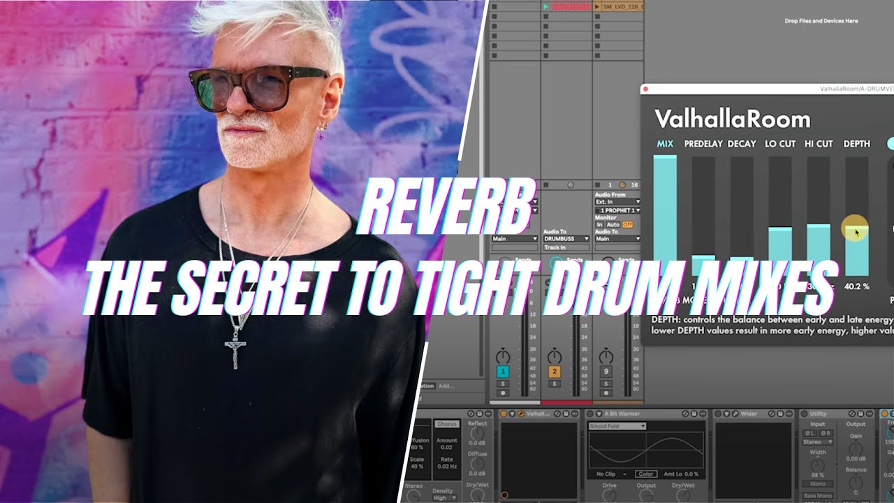 Reverb - The Secret To Tight Drum Mixes 🥁🔊 @theravenstudiosmusic